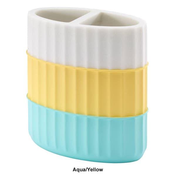 IZOD® Clubhouse Stripe Toothbrush Holder