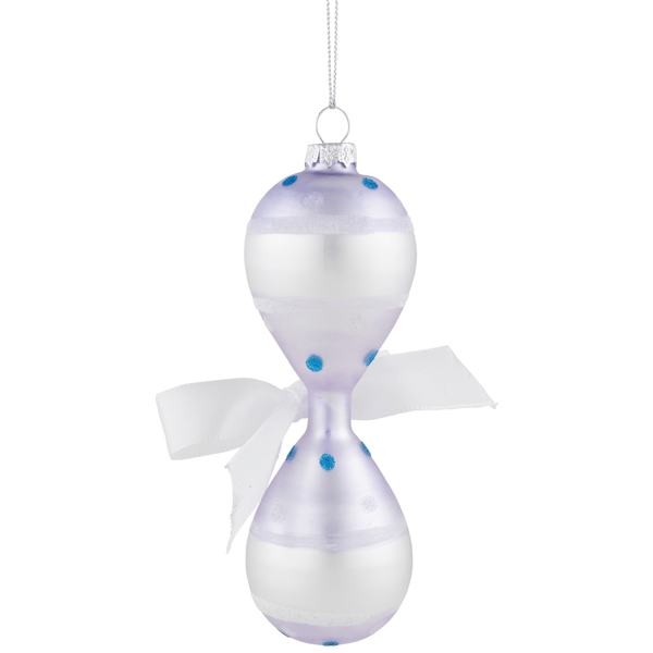 Northlight Baby Boy''s First Christmas 2023 Glass Ornament