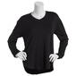 Womens Starting Point Long Sleeve V-Neck Tee - image 1