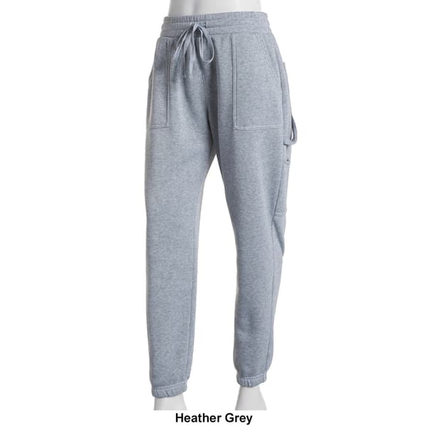 Juniors No Comment Fleece Carpenter Jogger w/Contrast Stitching
