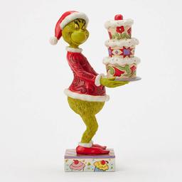 Jim Shore Grinch with Grinchy Cake Christmas Figurine