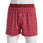 Mens Jockey Microfiber Christmas Lights Boxer Briefs - Red - image 1