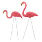 Northlight Seasonal Tropical Flamingo Lawn Stakes - Set of 2 - image 1