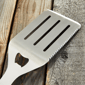 BergHOFF Stainless Steel 16in. BBQ Turner with Wooden Handle - image 3