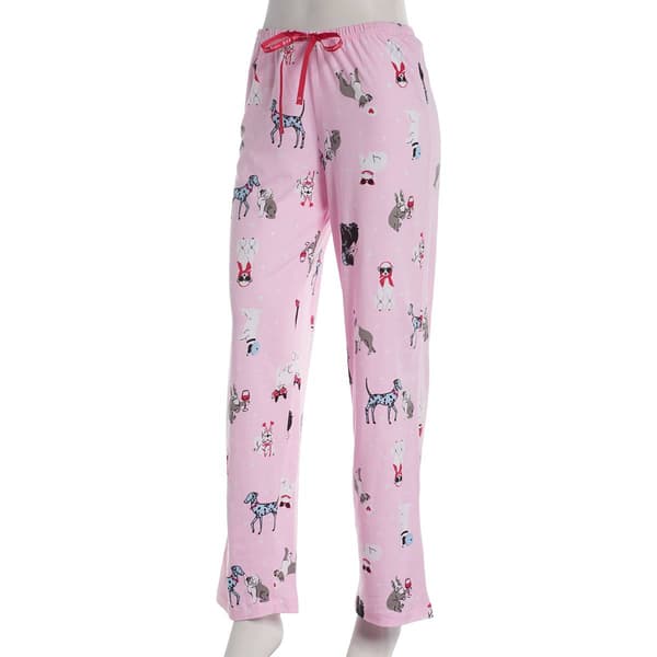 Womens HUE Love Pups Pajama Pants - image 
