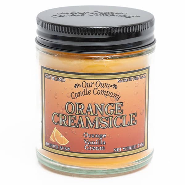 Our Own Candle Company 7oz. Orange Creamsicle Jar Candle - image 