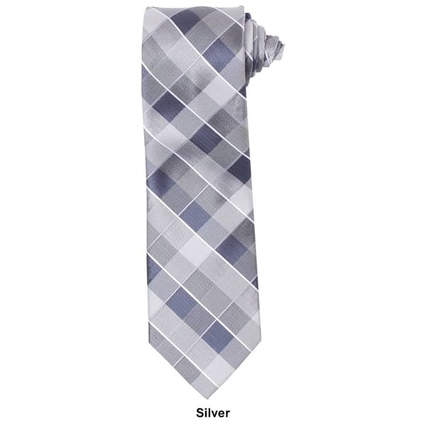 Mens John Henry® Brooklyn Plaid Tie