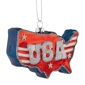 Northlight Americana USA Glass Christmas Ornament - image 3