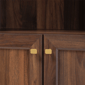 Baxton Studio Hayes Wood Cabinet with Arch Top - image 5