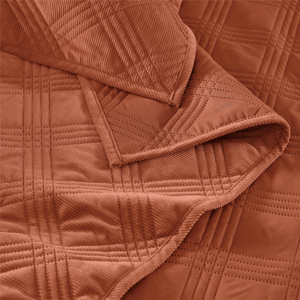 Brooklyn Loom Corduroy Pinsonic 3pc. Quilt Set - image 
