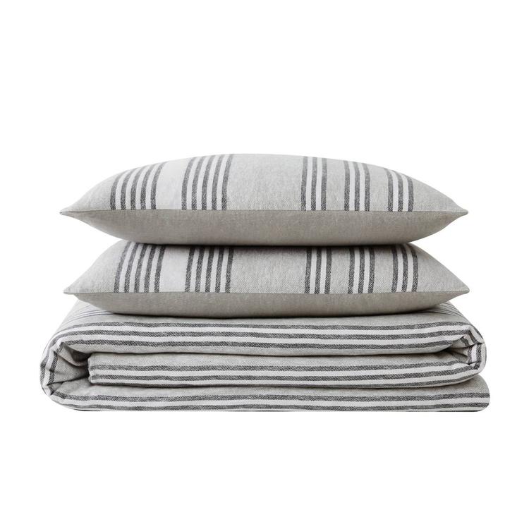 Truly Soft Kiel Stripe Flannel Comforter Set