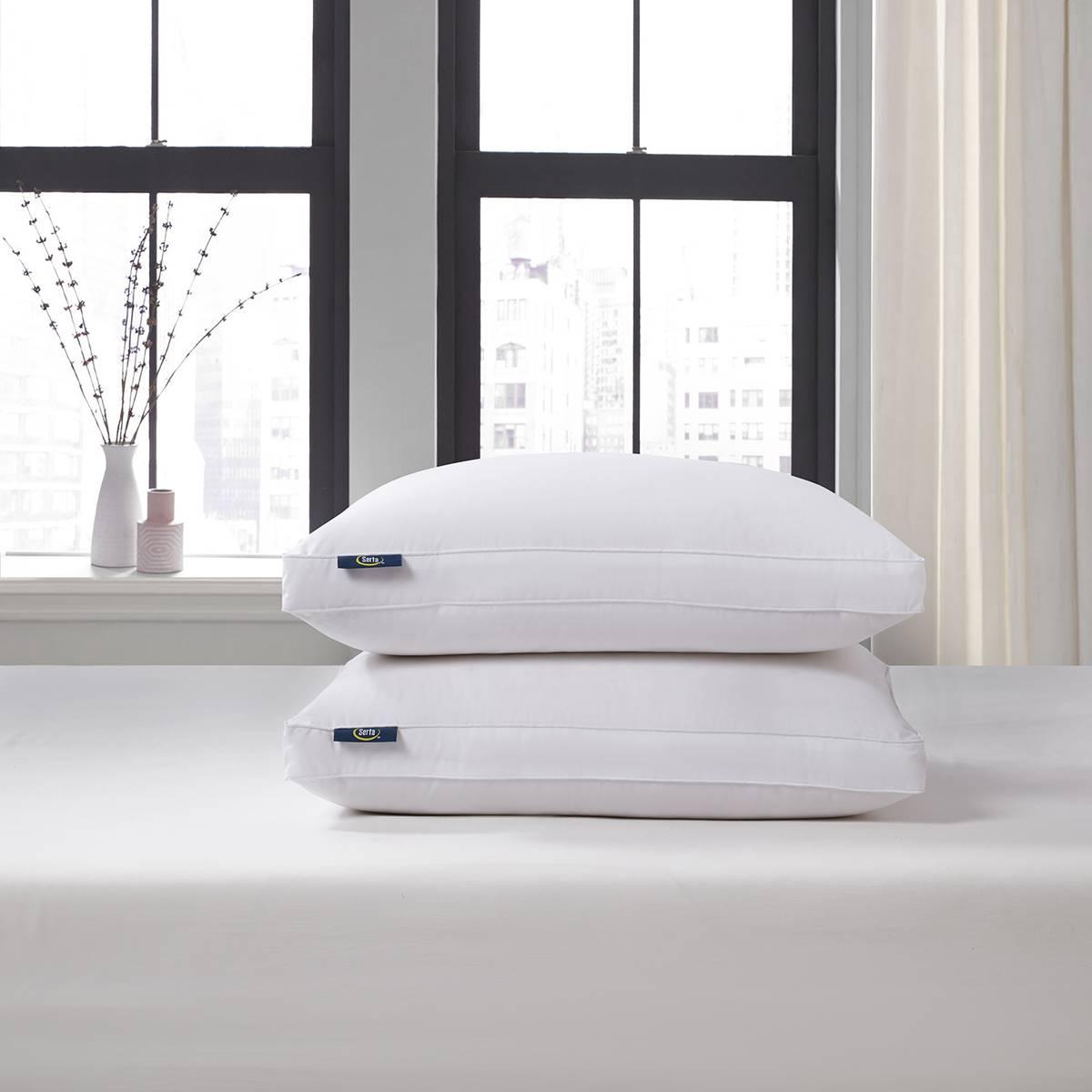 Serta® Firm 233TC European Down Pillow