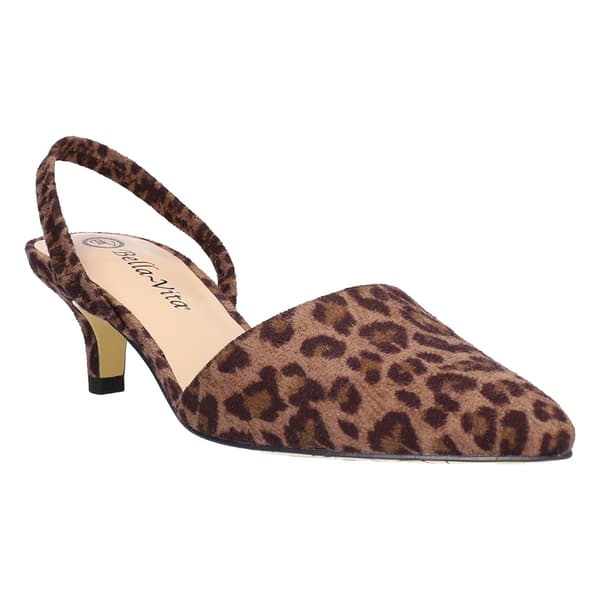 Womens Bella Vita Sarah II Suede Slingback Heels - image 