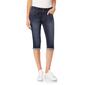 Juniors Wallflower Luscious Curvy Rolled Capri Jeans - image 1