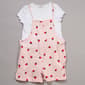 Girls (7-16) No Comment Short Sleeve Tee w/ Strawberry Romper - image 2