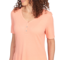 Womens Skye''s The Limit Spring Romance V-Neck Waffle Tee - image 5