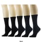 Womens Cuddl Duds&#174; 5pk. Scallop Crew Socks - image 2