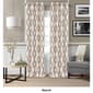Elrene Renzo Ikat Geometric Linen Room Darkening Window Curtain - image 7