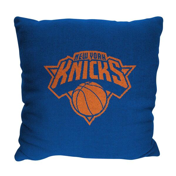 Northwest 2pk. New York Knicks Invert Decorative Pillows - 14x14 - image 
