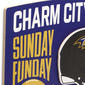 Open Road Ravens Team Layered Wood Story Wall Decor - image 3
