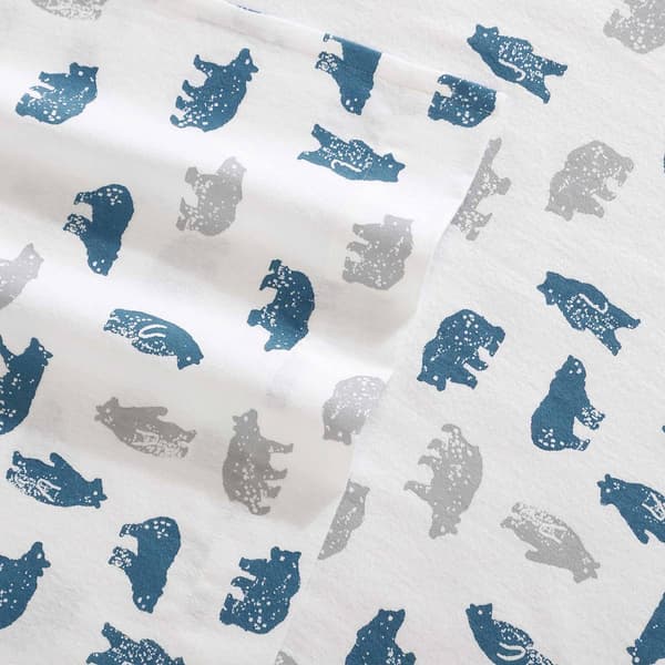 Eddie Bauer Bear Mountain Cotton Flannel Sheet Set