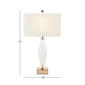 9th & Pike® Gold Glass Transitional Table Lamp - image 10