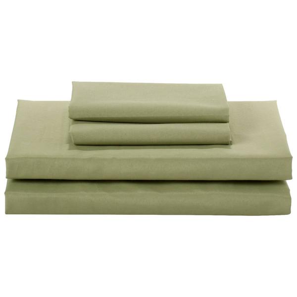 Ashley Cooper(tm) Cotton Rich Percale Sheet  Set - Reseda Green
