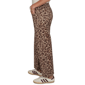 Petite Ruby Rd. Game of Luxe Leopard Wide Leg Jeans - image 4