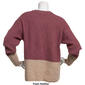 Womens 89th &amp; Madison Long Sleeve Color Block Sweater - image 2