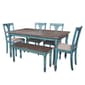 Linon Home Decor Willow Side Chair - Teal Blue - image 2