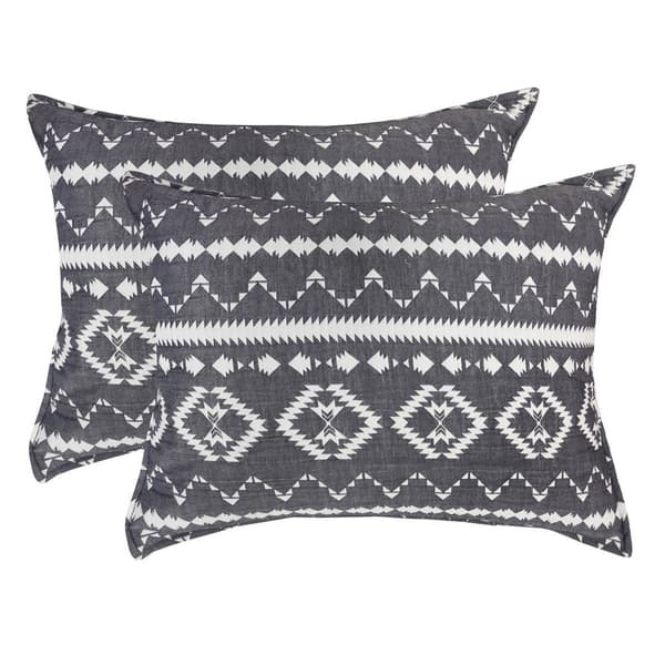 Design Studio Desert Stripe Geometric Reversible Quilt Set