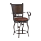 Linon Home Decor Beatrix Big & Tall Armed Counter Stool - image 1