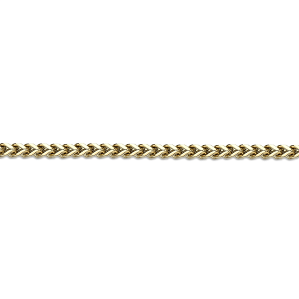 Mens Lynx Gold-Tone Ion Plated Foxtail Chain Necklace
