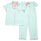 Girls (7-16) Sleep On It(R) 3pc. Stripe Short Sleeve Pajama Set - image 1
