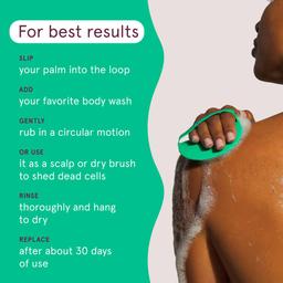 Cleanlogic Silicone Body Scrubber