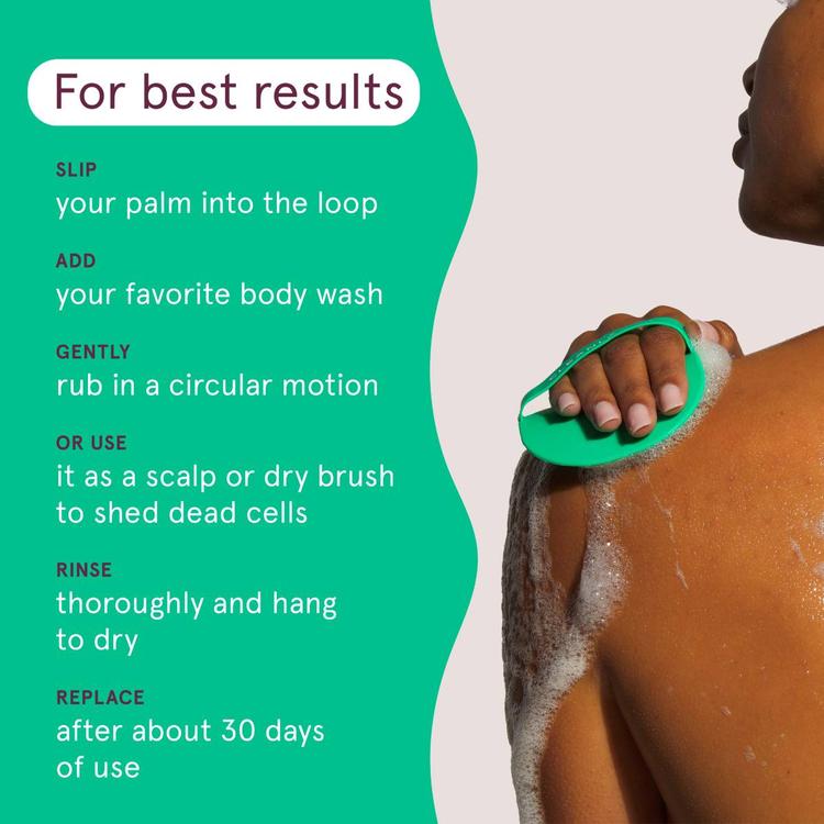 Cleanlogic Silicone Body Scrubber