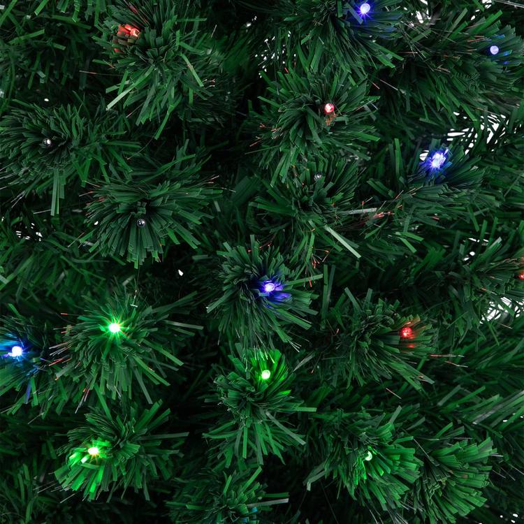 Northlight 6ft. Pre-Lit LED Fiber Optic Artificial Christmas Tree