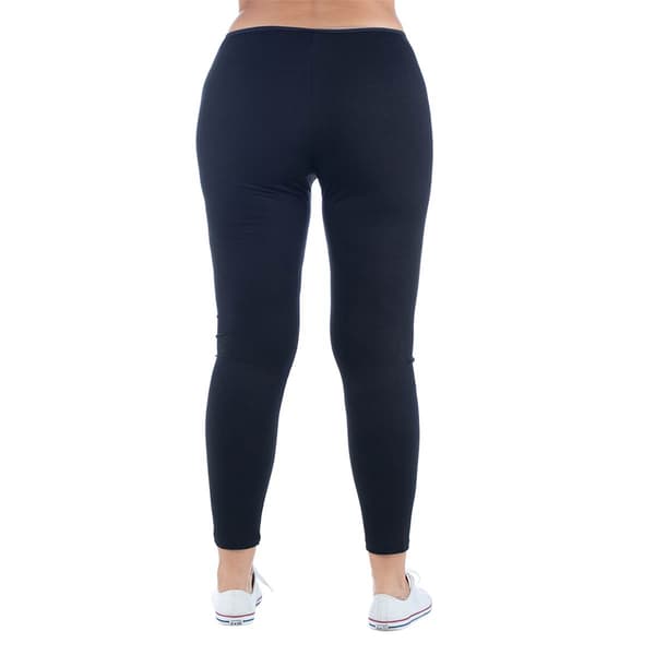 Plus Size 24/7 Comfort Apparel Ankle Length Stretch Leggings