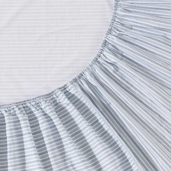 Eddie Bauer Ticking Stripe Cotton Percale Sheet Set