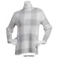Petite Chloe & Jasmine Long Sleeve Eyelash Plaid Pullover - image 2