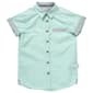 Boys &#40;4-7&#41; Distortion Solid Short Sleeve Button Down - image 1