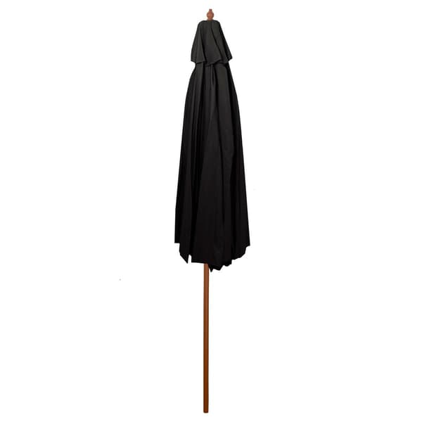 Northlight Seasonal 9ft. Patio Market Umbrella with Wooden Pole