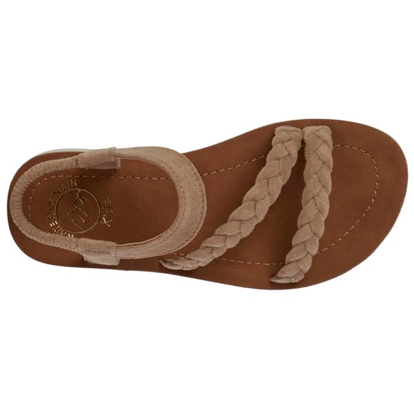 Girls White Mountain Thrive Slingback Sandals