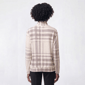Womens Tru Self Long Sleeve Shoulder Button Mock Neck Sweater - image 2