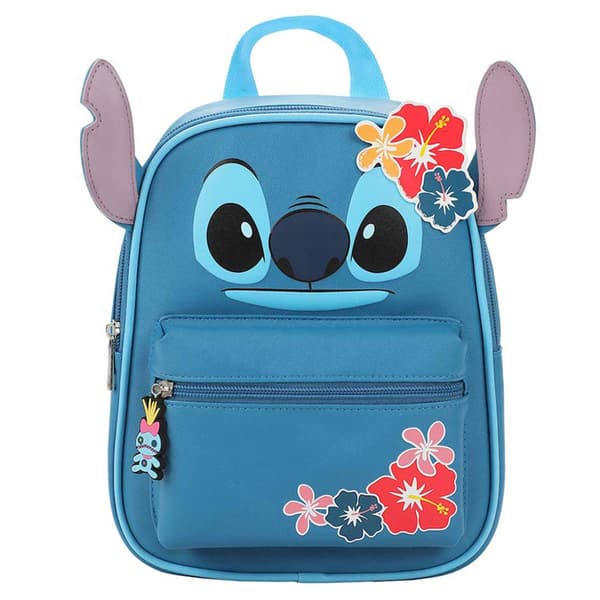Disney 3D Stitch Floral Backpack