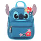 Disney 3D Stitch Floral Backpack - image 1