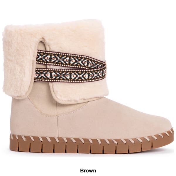 Womens MUK LUKS® Flexi Montauk Winter Ankle Boots - Boscov's