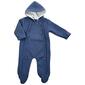 Baby Boy (NB) Badgley Mischka Hood Footed Onesie - image 1