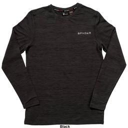 Mens Spyder Soft Long Sleeve Jersey Tee