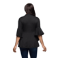 Womens 24/7 Comfort Apparel Tie Front Bell Sleeve Cardigan - image 3